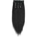 Fashiongirl Haarextensies Extensions Unisex Zwart