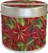 Vonna bougie en boîte, fleurs de Noël rouges, amaryllis