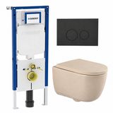 Geberit QeramiQ Dely Swirl Toiletset - Geberit