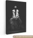 OneMillionCanvasses Canvasdoek Vrouw Engel Veren Portret 40x60cm - Foto op canvas - Muurdecoratie