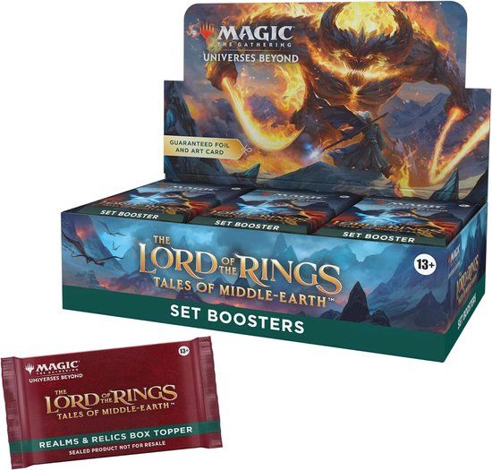 Wizards of the Coast LLC Magic The Gathering - LOTR Tales of Middle Earth Set Boosterbox