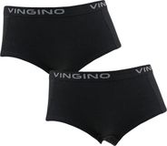 Vingino Girls Boxer Shorts (2-Pack) - Deep Black - Size 122/128
