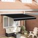 Maison Exclusive - Parasol manuel, 3 x 2,5 mètre, noir, 100% polyester