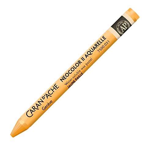 Caran d'Ache Neocolor II 031 lichtoranje/oranje geel - Pastel - 10 stuks