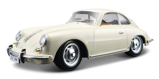 Bburago Porsche 356B coupé wit 1:24