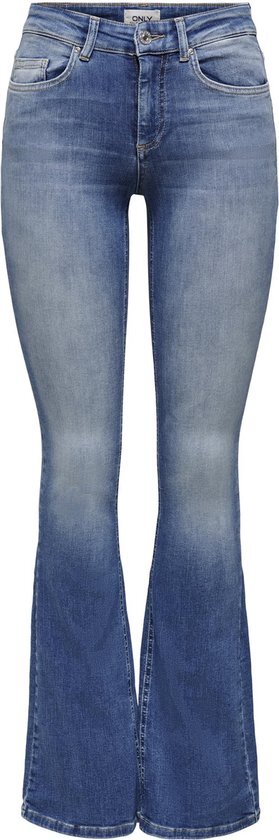 ONLY ONLBLUSH LIFE MID FLARED BB REA1319 NOOS Dames Jeans - Maat S X L32