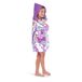 Northwest Hello Kitty Let's Go Hooded Youth Strandlaken, 53,3 x 129,5 cm, Katoen
