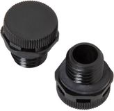Weidmüller 1868570000-10 DAE M12 PA LONG Drukcompensatie element M12 Polyamide Zwart 10 stuk(s)