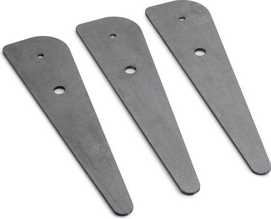 Höfats - Triple Vuurschaal 90 Voet - Grijs / Cortenstaal