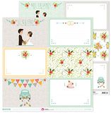 Anita en Zijn Wereld collectie Ja, Scrapbooking, papier, grote kaarten, 30,5 x 30,5 cm