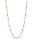 NAEMI Halsketting Goud Wit Koper 60 cm