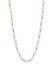 NAEMI Halsketting Goud Wit Koper 60 cm