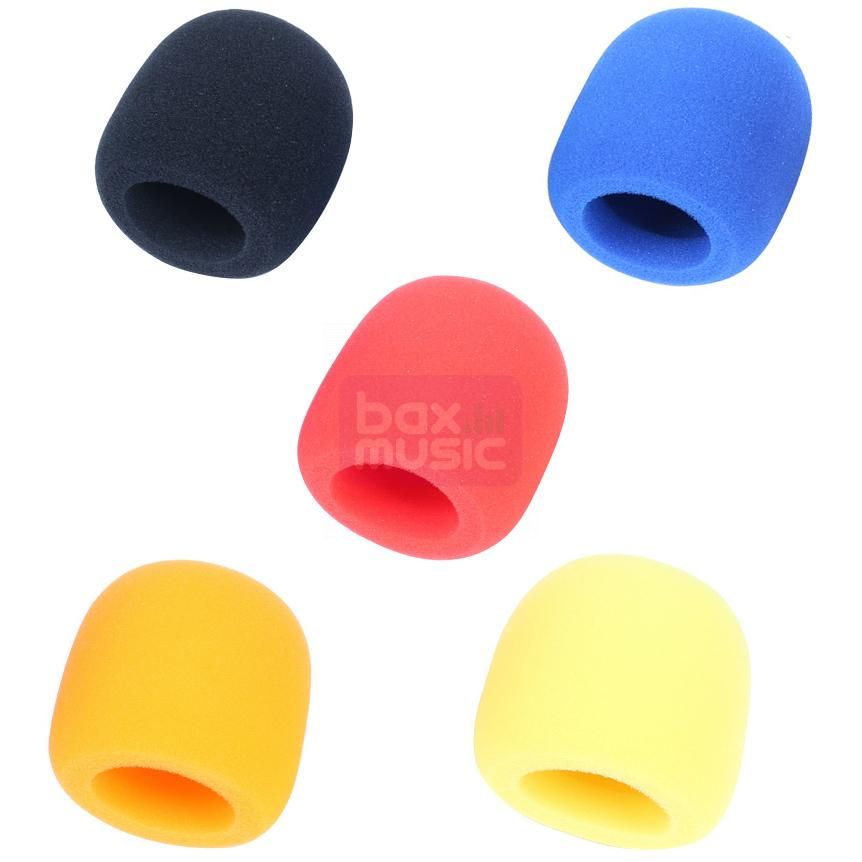 Samson Technologies WS1C pakket gekleurde universele windscreens 5 stuks