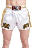 Leone1947 Khao Lak Pantalon de boxe thaï Blanc L Homme