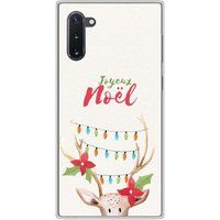 Samsung Galaxy Note 10 Rendier siliconen hoesje lichtgevend rendier