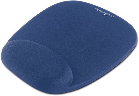 Kensington Ergonomische Muismat Met Gelkussen - Blauw