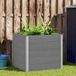 Maison Exclusive - Rehausseur de jardin en composite (WPC), 100x100x91 cm, gris