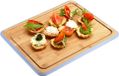 Kesper Snijplank Bamboe Hout Blauwe Rand 40 x 30 cm