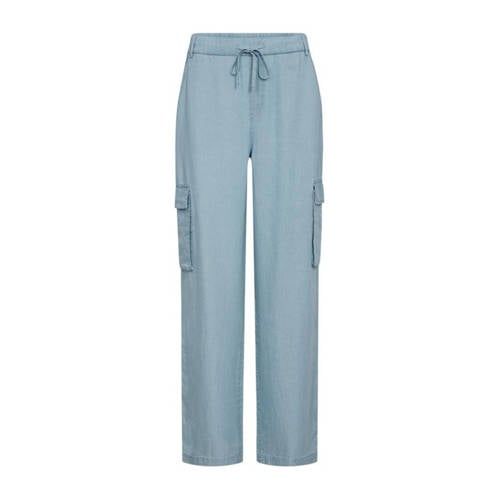 FREEQUENT Straight Fit Broek Lichtblauw