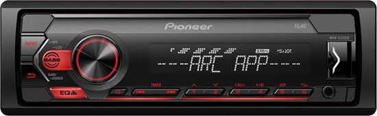Pioneer MVH-S120UB Autoradio - Zwart - 200W