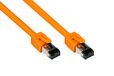 Good Connections PREMIUM Cat. 8.1 patchkabel - 7,5 m - RNS vergrendelingsbescherming -S/FTP- 40GB/2000MHz - koperen geleider CU - halogeenvrije LSZH - netwerk LAN-kabel compatibel met CAT.7 / 6A / 6
