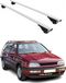 VW Golf Variant 1999-2006 Porte-bagages barres transversales acier argenté