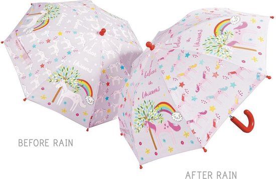 Floss & Rock Unicorn Paraplu - 67 cm - Unisex - Multi