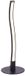 JUST LIGHT Tafellamp design lamp LED zwarte golven design woonkamerlamp bijzetlamp, 2.8W 300lm warm wit, LxBxH 10x10x30 cm