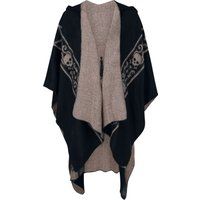 Ghost EMP Signature Collection Ghost Poncho - Papa Emeritus IV - Vrouwen - Zwart