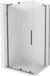 Mexen Velar L cabine de douche coulissante 110 x 120 cm, mat, gris canon brossé