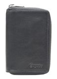 Esquire Oslo Nappa Portemonnee RFID Leer 8 cm - Dames - Staand formaat - schwarz