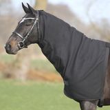 QHP Losse Fleece Hals - Paardendeken - Zwart - L