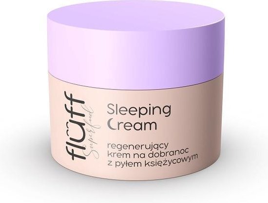 Fluff FLUFF_Sleeping Cream regeneruj¹cy krem na noc z Py³em Ksiê¿ycowym 50ml