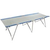 Homecall Campingbed, XXL - (grijs/blauw)