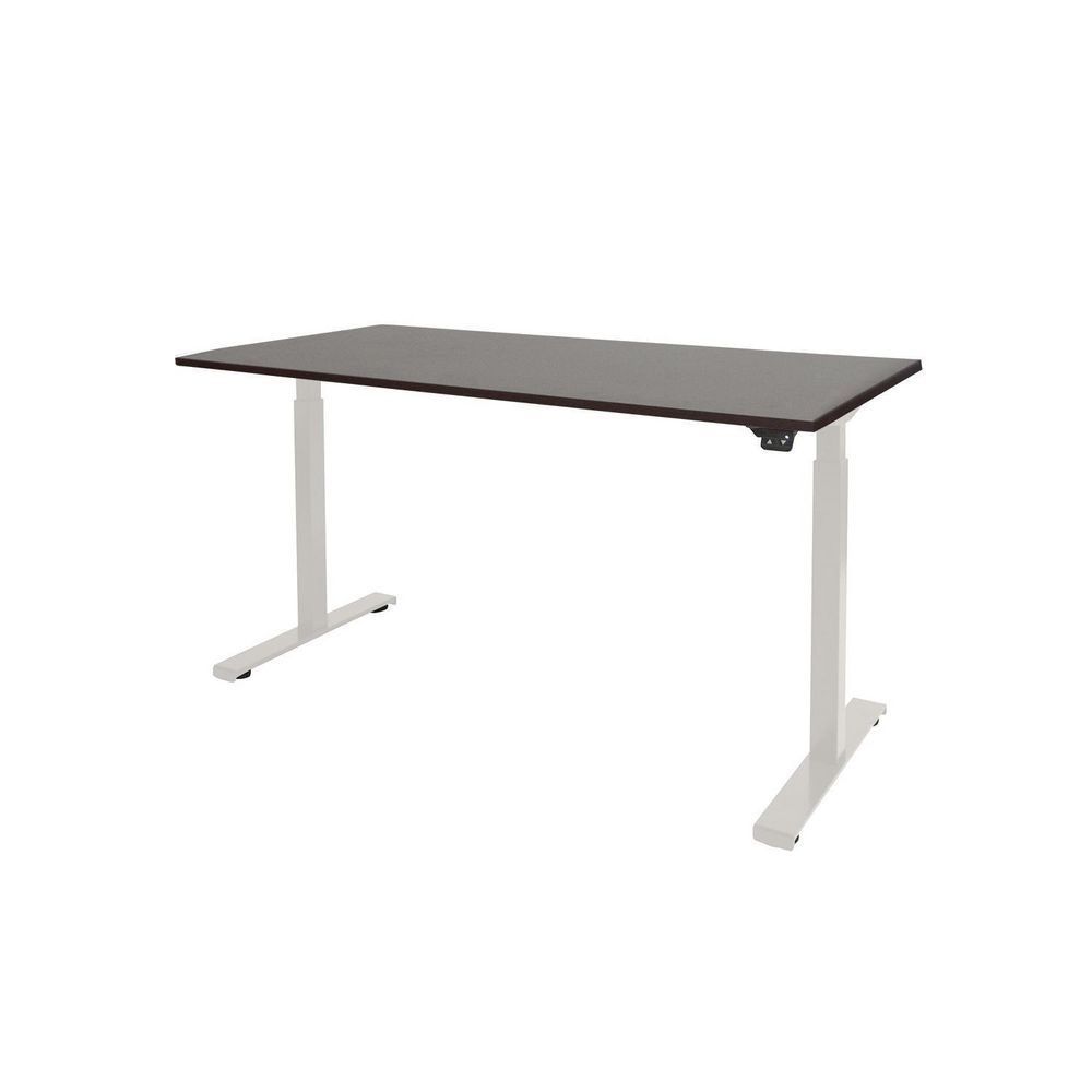 Prof Desk Panda Prof Desk Bureau Electro II 180x80 cm Logan Eiken Wit