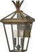 Hinkley LED Wand Buitenlamp Palma | 2X E14 Max 40W | IP44 | Dimbaar | Burnished Bronze