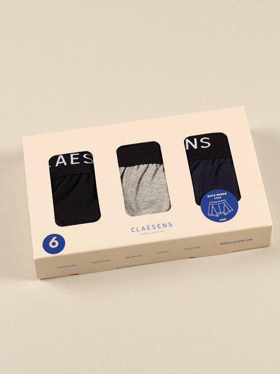 Claesen's Jongens Boxershort 3-Pack Multi