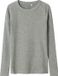 Name it Top met lange mouwen Regular fit Grey Melange