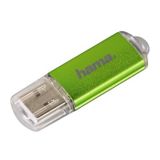 Hama Laeta USB-stick - 64 GB - Groen/Transparant
