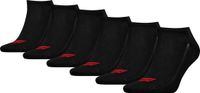 Levi's Enkelsokken - Black - Maat 43-46 - Katoen/Elastaan - 6 Stuks