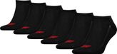 Levi's Enkelsokken - Black - Maat 43-46 - Katoen/Elastaan - 6 Stuks