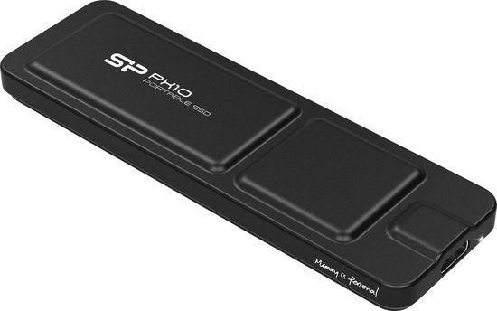 Silicon Power PX10 1 TB Portable SSD - Zwart