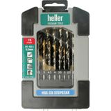 Heller 312264 HSS-Co Stepstar 19 tlg. HSS-Co foret hélicoïdal pour métal DIN 338 Tige à trois méplats 1 set(s)