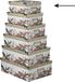 5Five Opbergdoos/box - wit - L28 x B19.5 x H11 cm - Stevig karton - Junglebox
