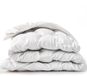 The White Stone All-Season Dekbed 180x200 cm 250 g | Zachte en Warme Soft-Vulling | Gewatteerd Hypoallergeen Wit Microvezel Dekbed