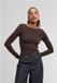 Urban Classics Slim Fit Longsleeve top Bruin M