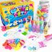 Squishy set de bricolage - Gel d'eau et perles d'eau - 12 couleurs - Pour enfants dès 3 ans - Jouet Montessori