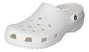 Crocs Classic, blanc, matière Croslite, taille : 51/52, coupe normale