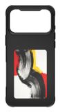 4smarts Housse pour téléphone portable E-Ink pour iPhone 17 Pro Max Noir