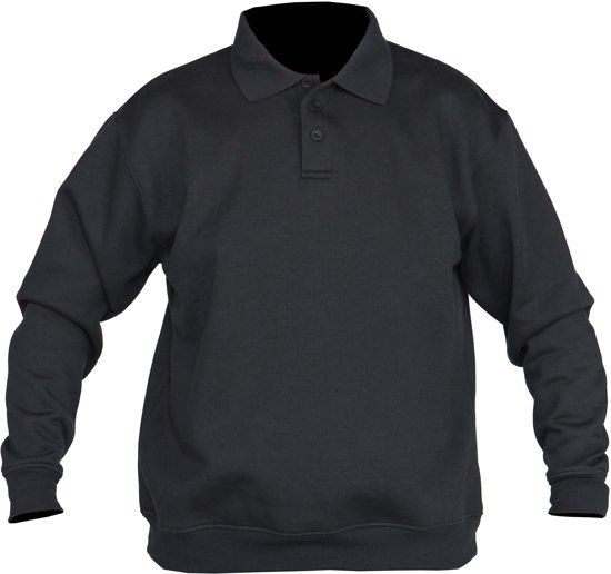Størvik Storvik Napoli - Werkpolo sweater - Heren - Maat XXXL - Zwart